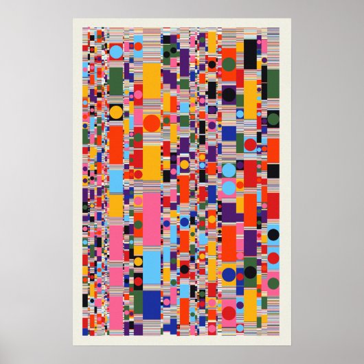 Ramanujan-Zahlenmuster Poster (Vorne)