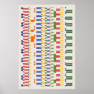 Ramanujannumbers Muster  Poster