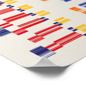 Ramanujannumbers Pattern  Poster (Ecke)