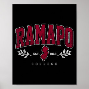 Ramapo Institute of Technology Arch Retro for Men Poster
