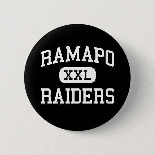 Ramapo - Räuber - hoch - Franklin Seen Button (Vorderseite)
