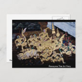 Ramayana Thai Art Fairy Postkarte (Vorne/Hinten)