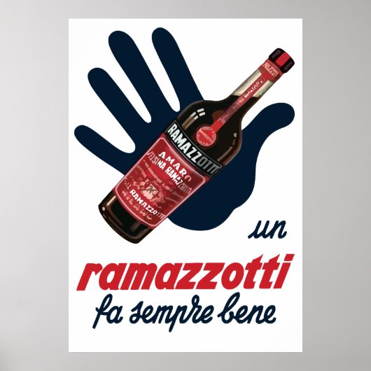 RAMAZZOTTI POSTER (Vorne)