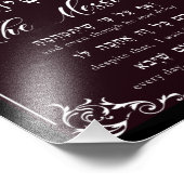 Rambam Maimonides 12. Grundsatz des Glaubens Mashi Fotodruck (Ecke)