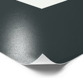 Rambams 13 Prinzipien des jüdischen Glaubens Dark  Fotodruck (Ecke)