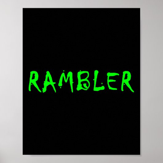Rambler  poster (Vorne)