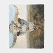 Ramblin' auf Kuh Fleecedecke (Vorderseite)