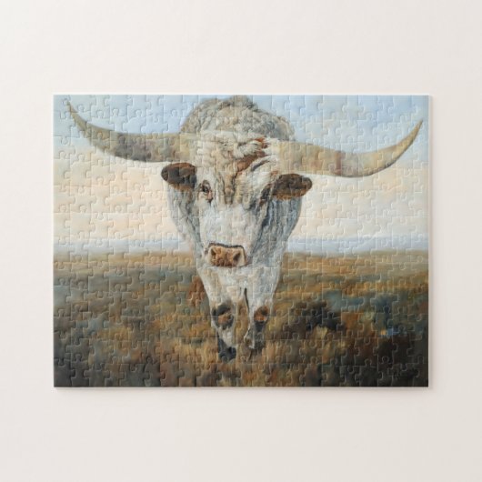 Ramblin' auf Kuh Puzzle (Horizontal)