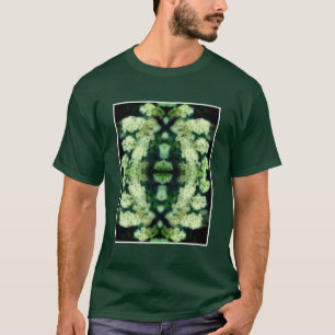 Rambling Wild White Roses Abstrakt T-Shirt