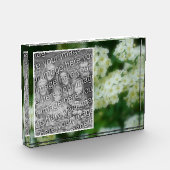 Rambling Wild White Roses hinzufügen Ihre eigene Fotoblock (Links)