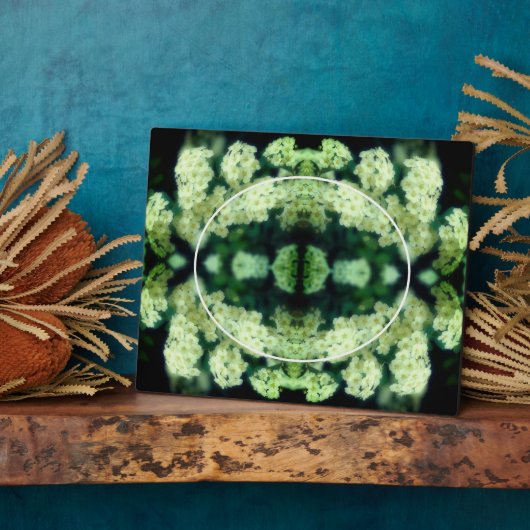 Rambling Wilde White Roses kreieren Ihr eigenes Fo Fotoplatte (Seite)