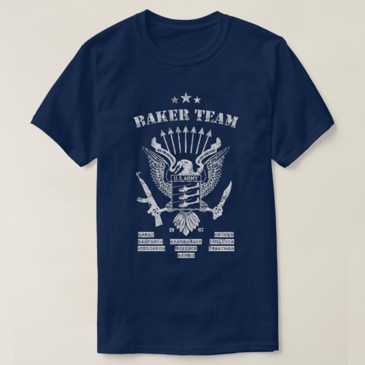Rambo Baker Team 1 T-Shirt (Design vorne)