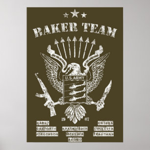 Rambo Baker Team Poster