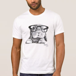 Rambo der Hipster Bunny T-Shirt