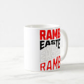 Rambo Easter. Kaffeetasse (VorderseiteRechts)