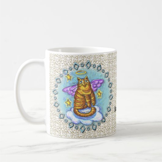 Rambo Kitty Cat Angel Tasse (Links)