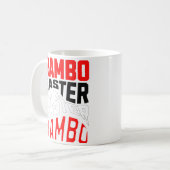 Rambo-Ostern. Kaffeetasse (Vorderseite Links)