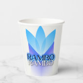 RAMBO PAPPBECHER (Vorderseite)