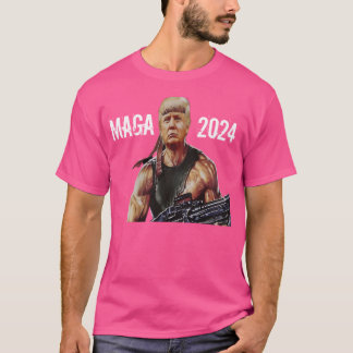 Rambo Trump Maga 2024 T-Shirt
