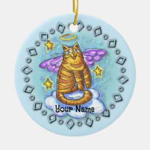 Ramboe Kitty Cat Angel Ornament