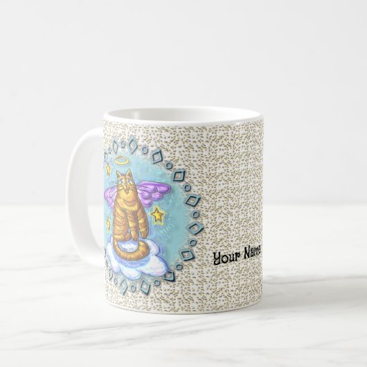 Ramboe Kitty Cat Angel Tasse (Vorderseite Links)