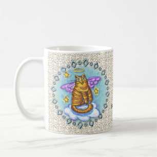 Ramboe Kitty Cat Angel Tasse