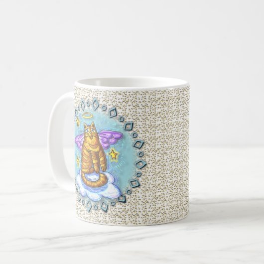 Ramboe Kitty Cat Angel Tasse (Vorderseite Links)