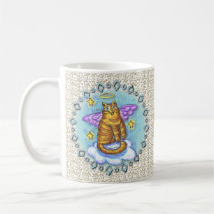 Ramboe Kitty Cat Angel Tasse