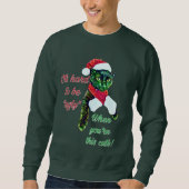 Rambos "Ugly Christmas Sweater" Sweatshirt (Vorderseite)