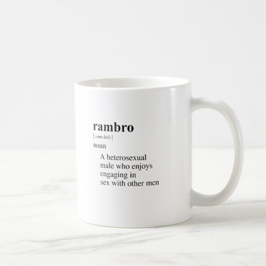 RAMBRO KAFFEETASSE (Rechts)