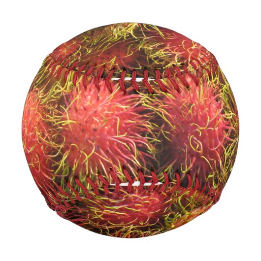 Rambutan Tropical Fruit Baseball (Vorderseite)