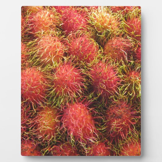 Rambutan Tropical Fruit Fotoplatte (Vorderseite)