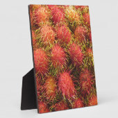 Rambutan Tropical Fruit Fotoplatte (Seite)