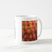 Rambutan Tropical Fruit Kaffeetasse (VorderseiteRechts)
