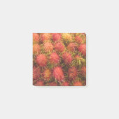 Rambutan Tropical Fruit Post-it Klebezettel (Vorderseite)