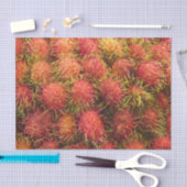 Rambutan Tropical Fruit Seidenpapier (Handwerk)