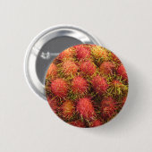 Rambutan-tropische Frucht Button (Vorne & Hinten)