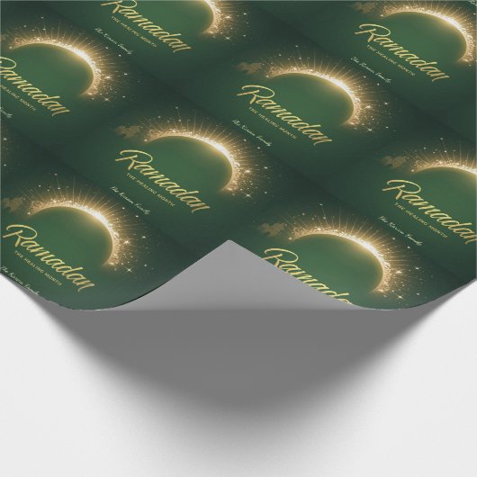 Ramdan Kareem Feiertagsgeschenk Geschenkpapier (Ecke)