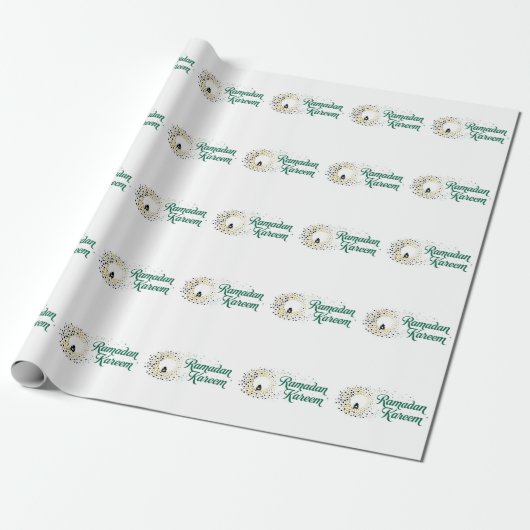 Ramdan Kareem gift wrapping paper Geschenkpapier (Ungerollt)