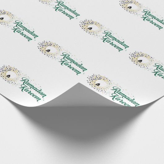 Ramdan Kareem gift wrapping paper Geschenkpapier (Ecke)