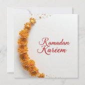 Ramdan Kareem personalisierte Feiertagskarte (Vorderseite)