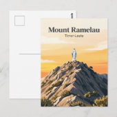Ramelauspitze Osttimor Postkarte (Vorne/Hinten)