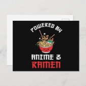Ramen & Anime Lovers | Perfektes Geschenk Postkarte (Vorne/Hinten)