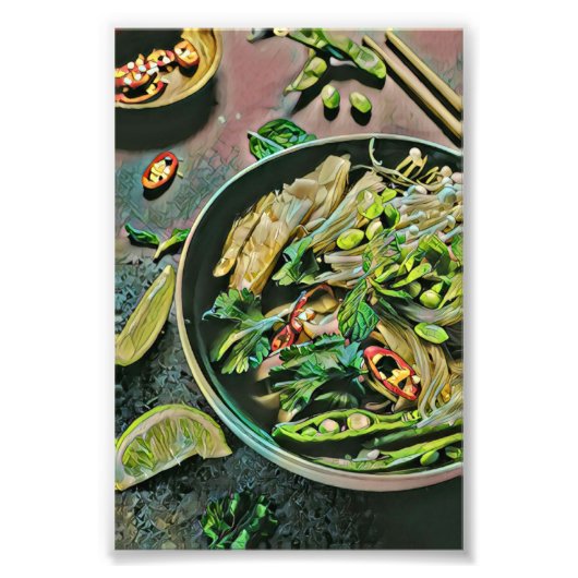 Ramen artwork fotodruck (Vorne)