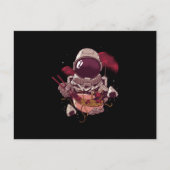 Ramen Astronaut Postkarte (Vorderseite)