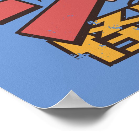 Ramen Attack Kaiju Japanisch Poster (Ecke)