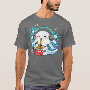 Ramen Axolotl Kawaii Anime Japanisch Food Kids Boy T-Shirt