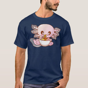 Ramen Axolotl Kawaii Anime Japanisches Food Girls  T-Shirt