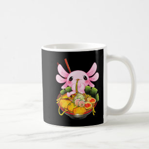 Ramen Axolotl Kawaii Anime Japanisches Lebensmitte Kaffeetasse
