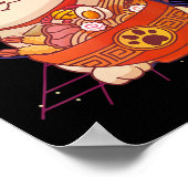 Ramen Cat Anime Poster (Ecke)